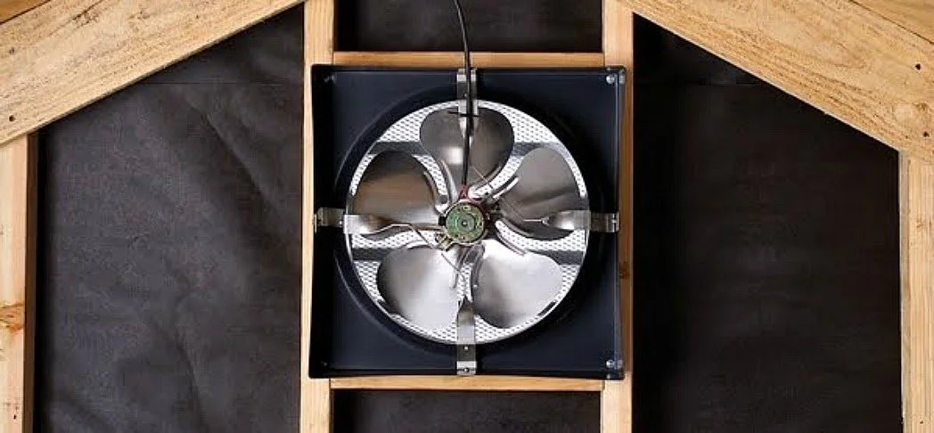 Attic fan installation